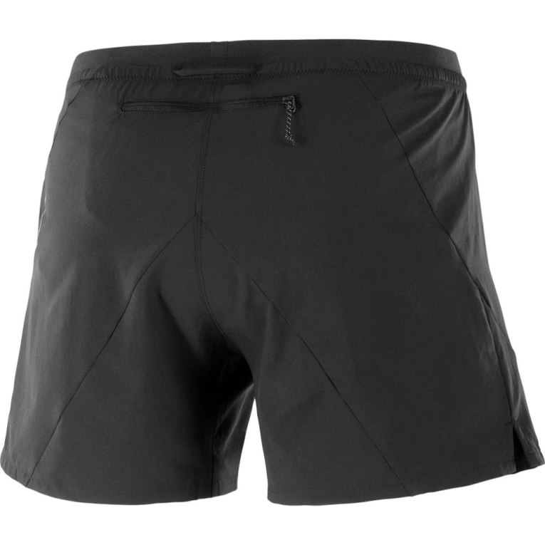 Black Salomon Cross 5'' Men's Shorts | IE LG3167